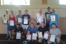 Первенство района по гиревому спорту
