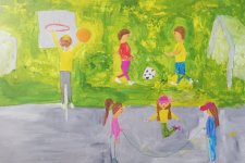 Районный этап областного конкура детского творчества «MIX ART: полотно дружбы»