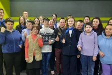 Встреча волонтеров клуба «Поколение XXI» с молодыми людьми с инвалидностью